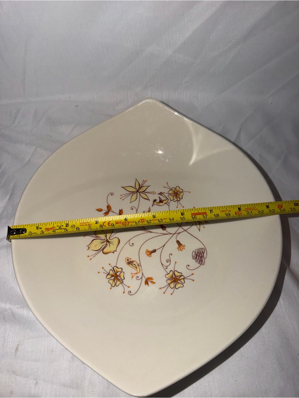Taylorton American Fine China Happy Fall Serving Bowl - Picture 6 of 8